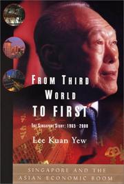 Cover of From Third World to First: The Singapore Story, 1965–2000
