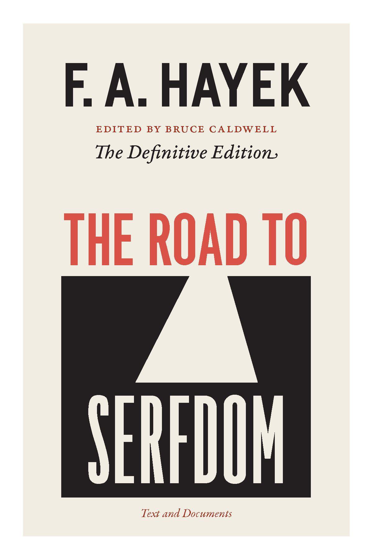 Cover of The Road to Serfdom
