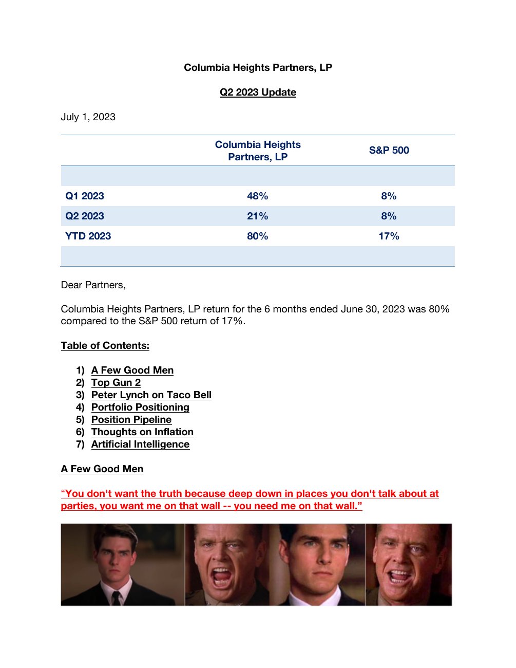 Q2 2023 Quarterly Update original PDF cover