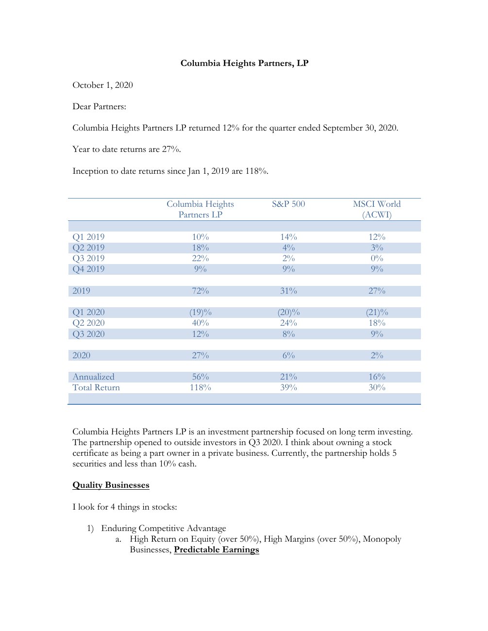 Q3 2020 Update original PDF cover