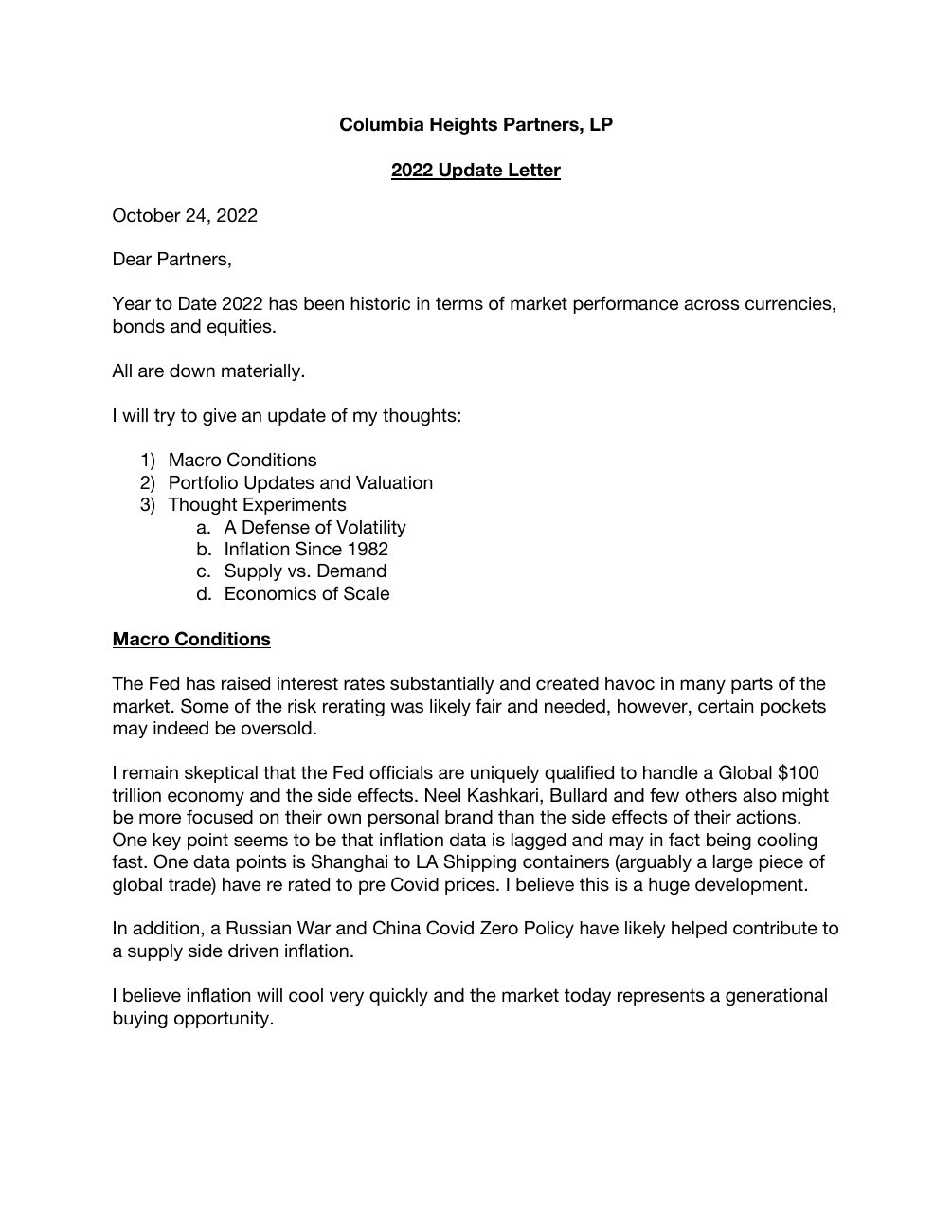 Q3 2022 Quarterly Update original PDF cover